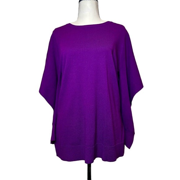 Cabi Women's Peek‎ Pullover Sweater Purple Medium - Picture 5 of 11